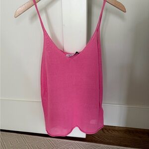 Zara Women’s Knit Tank Top Shirt Size Medium NWT